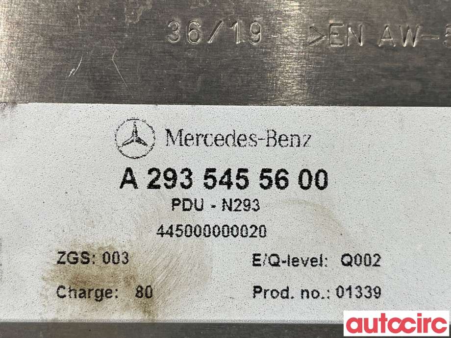 Diverse deler til Mercedes EQC 2019-->>  (MERCEDES|A2935457600||A2935455600)