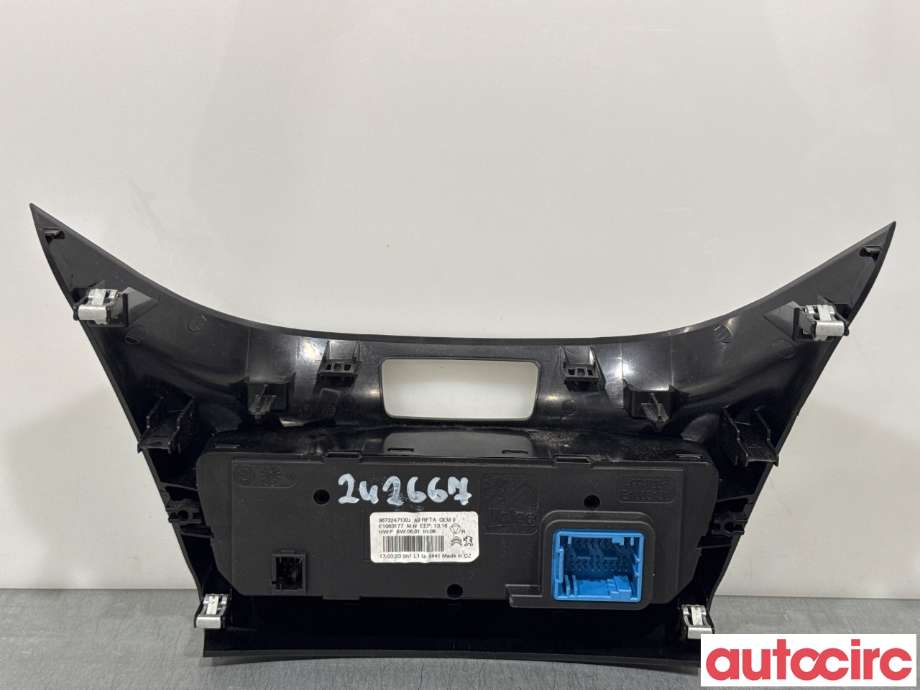 Varmeapparat betjening til Peugeot 2008 2013-2019 (Type I)  (PEUGEOT|96722471XU||9819570680)