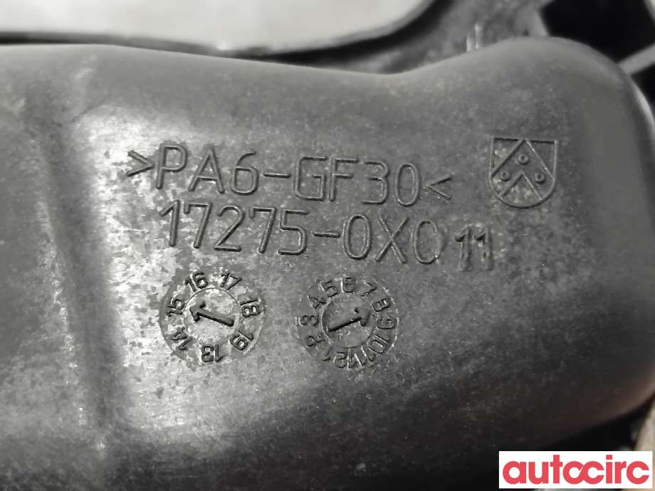 Turbo rør til Toyota Avensis 2015-2019 (Type III, Fase 2) (TOYOTA|172750X011||17275-0X011)