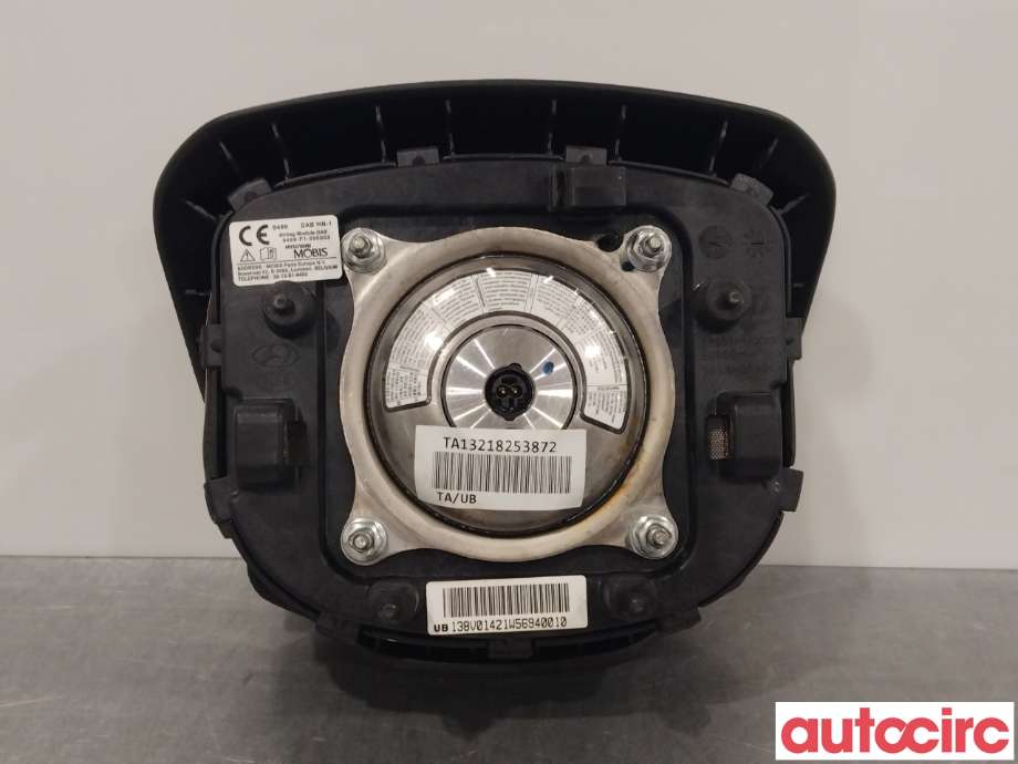 Airbag rattpute til Kia Rio 2011-2017 Type III  (KIA|569001W100HU)