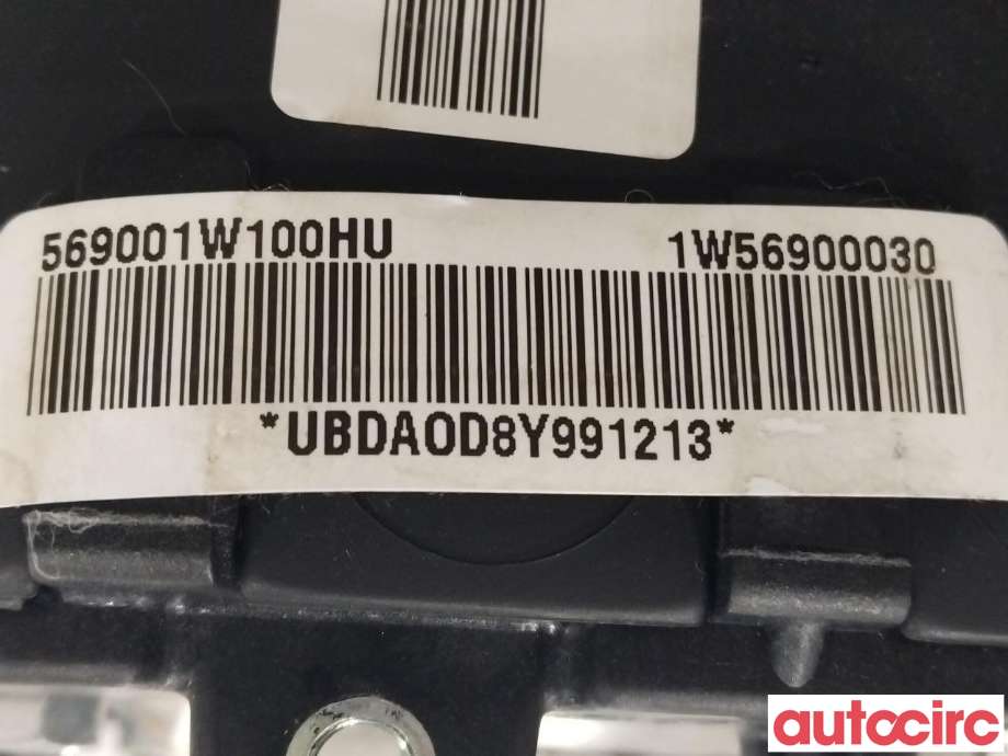 Airbag rattpute til Kia Rio 2011-2017 Type III  (KIA|569001W100HU)