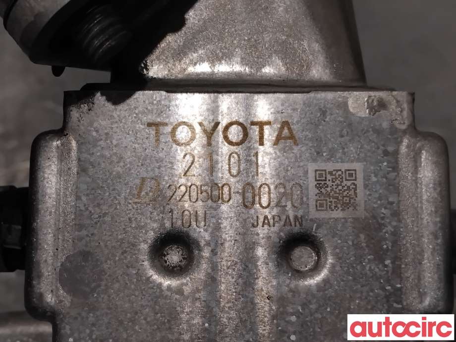EGR-ventil til Toyota Yaris 2014-2020 (Type III, Fase 2) (TOYOTA|2562021021|220500-0020)