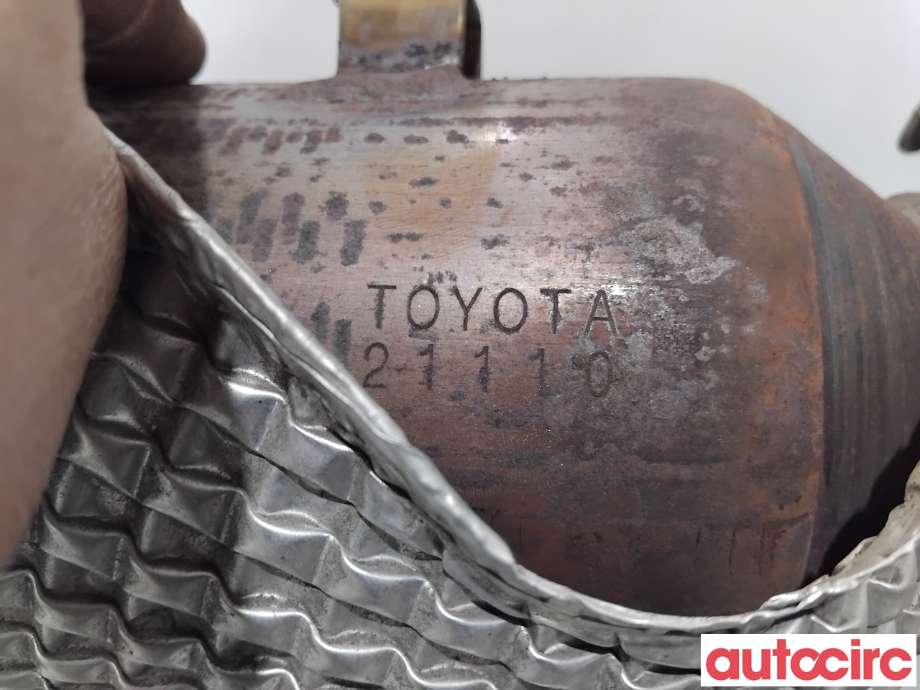 Katalysator til Toyota Yaris 2014-2020 (Type III, Fase 2)  (TOYOTA|1714021110||21110)