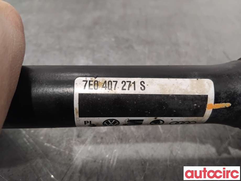 Drivaksel venstre foran til VW Transporter / Caravelle 2009-2015 (Fase 2) (T5) (T5) (VOLKSWAGEN|7E0407271SX|7E0407271S|7E0407271AC)