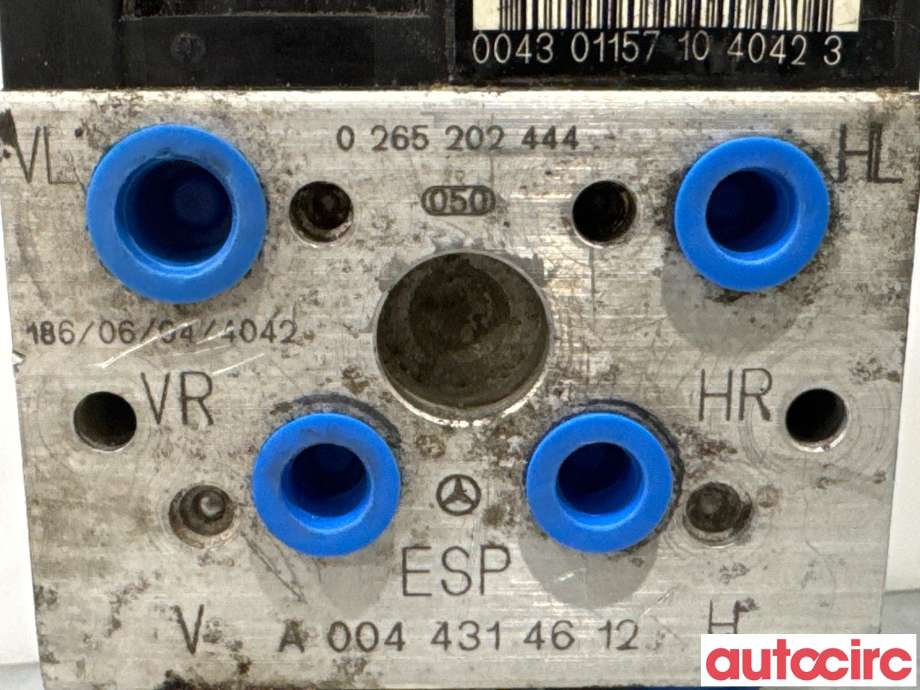 ABS sentral til Mercedes S-Klasse 1999-2005 (W220) (W220) (MERCEDES|A0044314712|0265202444|A004431471280)
