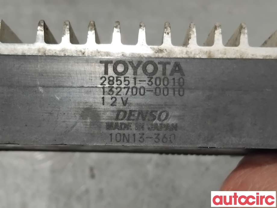 Rele gløde til Toyota Avensis 2009-2015 (Type III, Fase 1) (TOYOTA|2855130010|132700-0010|28551-30010)