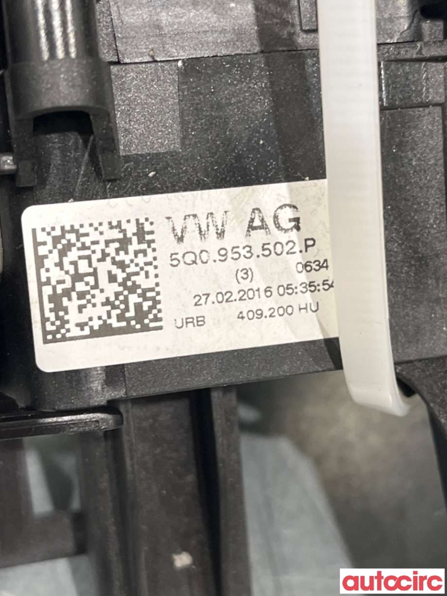 Bryter combi til Škoda Octavia 2013-2016 (Type III, Fase 1)  (SKODA|5Q0953502P|)
