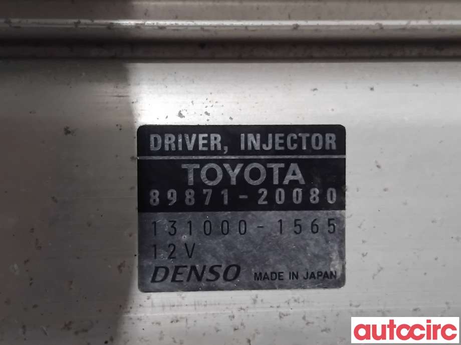 Styreenhet drivstoffpumpe til Toyota Avensis 2009-2015 (Type III, Fase 1) (TOYOTA|8987120080|131000-1565|89871-20080)