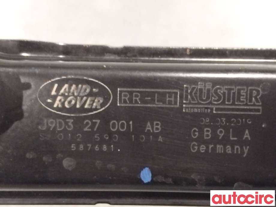 Ruteheis venstre bak til Jaguar I-PACE 2018-->>  (JAGUAR|T4K1047|J9D327001AB)