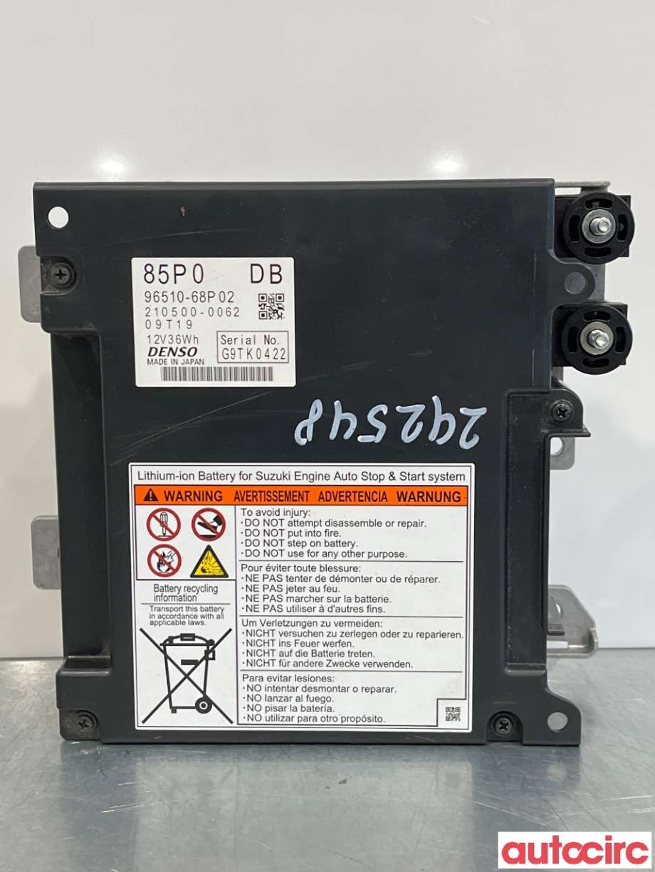 Batteri 12V til Suzuki Ignis, 2016-->> (Type II)  (SUZUKI|96510-68PV2)