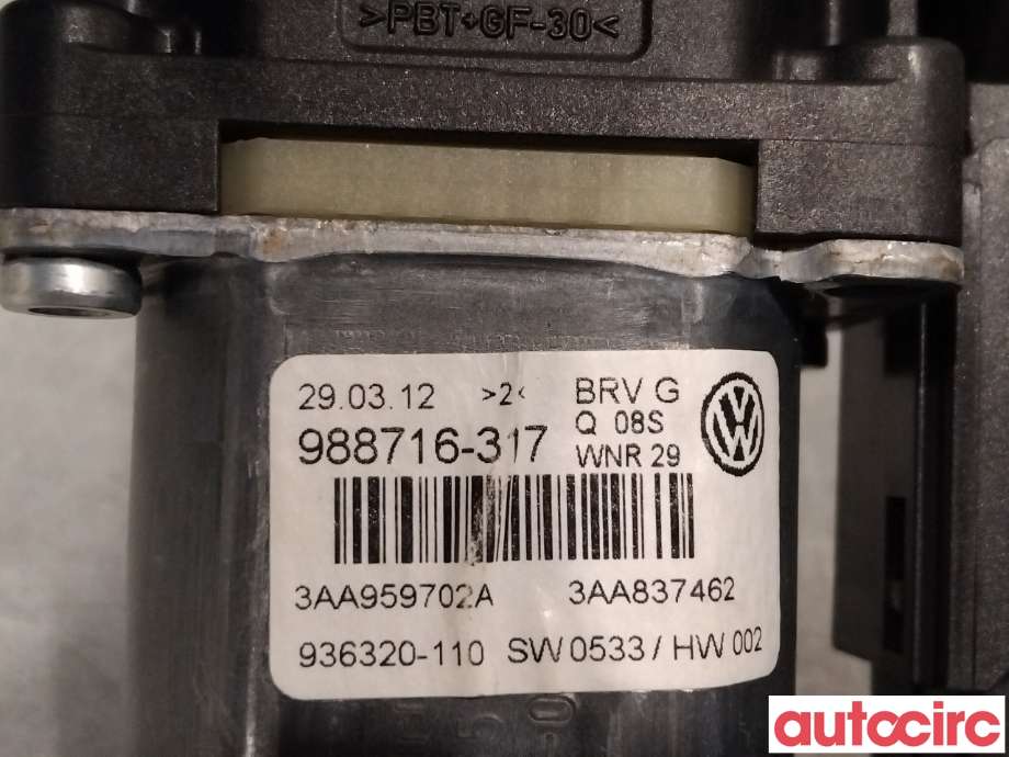 Ruteheis høyre foran til VW Passat 2011-2015 (B7) (B7) (VOLKSWAGEN|3AA959702A|0130822451)