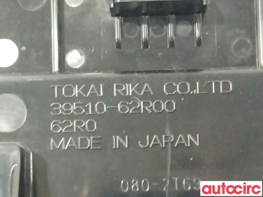 Varmeapparat betjening til Suzuki Ignis 2016-->> (Type II)  (SUZUKI|39510-62R00-CLM|39510-62R00)
