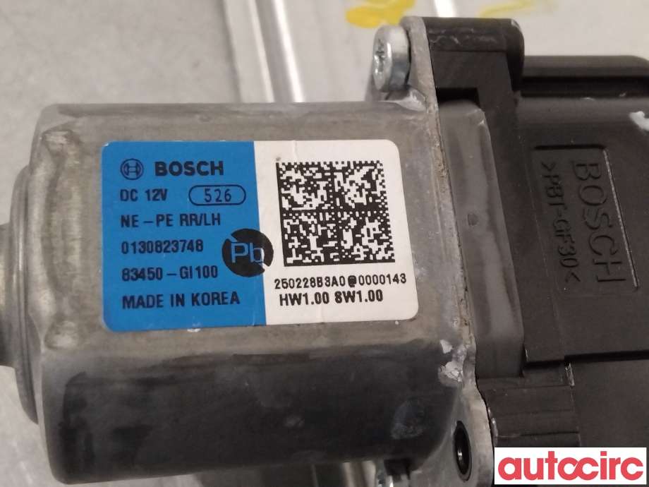 Ruteheis venstre bak til Hyundai Ioniq 5 2021-->> (HYUNDAI|83450GI100||83450-GI100)