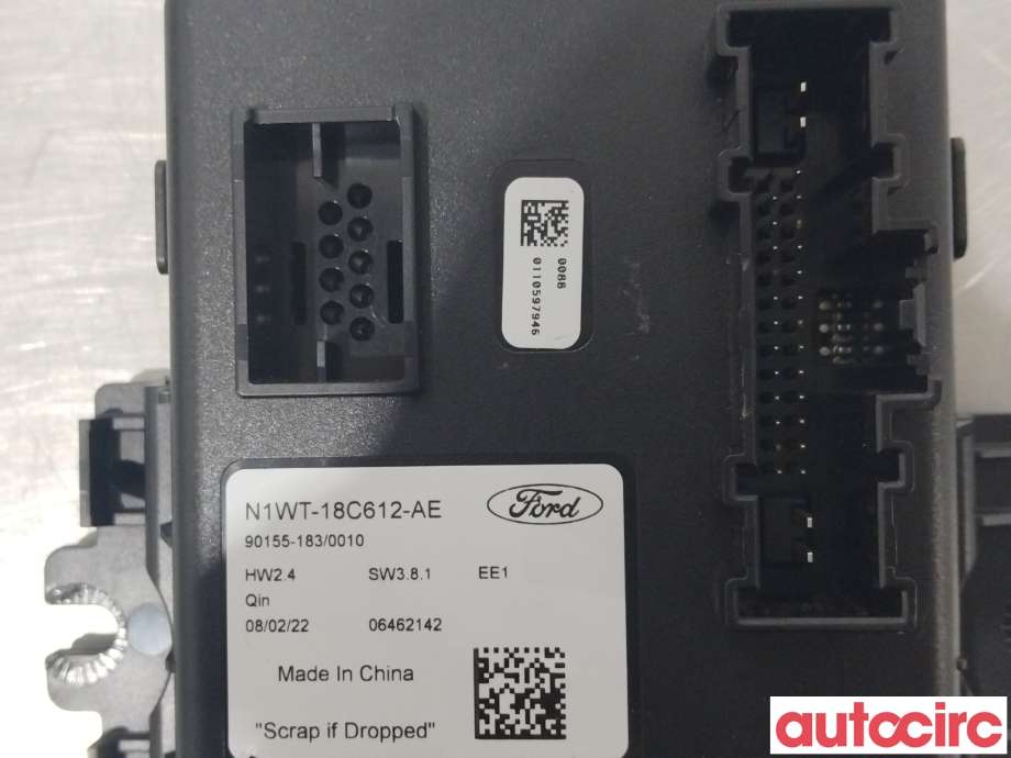 Styreenhet klima/aircondition til Ford Ranger / Ranger Raptor 2015-2022 (FORD|2613474|N1WT-18C612-AE)