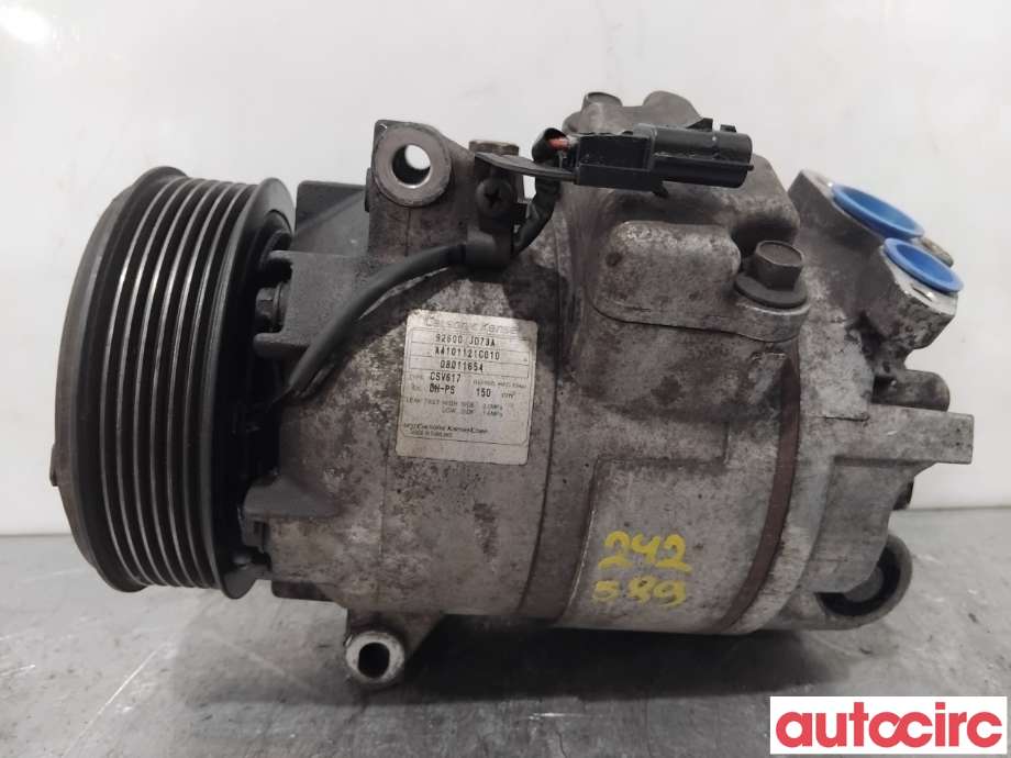 Aircondition kompressor til Nissan Qashqai 2007-2010 (Type I, Fase 1)  (NISSAN|92600JD73A|CSV617)