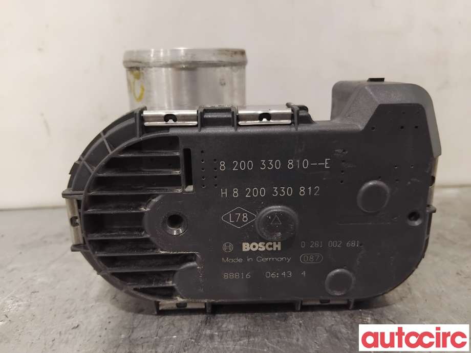 Spjeldhus til Nissan Qashqai 2007-2010 (Type I, Fase 1)  (NISSAN|1471500Q0A|0281002681|8200330810)