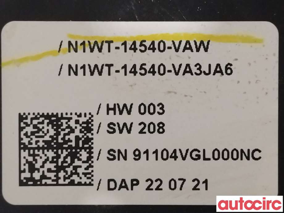 Bryter ruteheis til Ford Ranger / Ranger Raptor 2015-2022 (FORD|2598924|N1WT-14540-VA3JA6)
