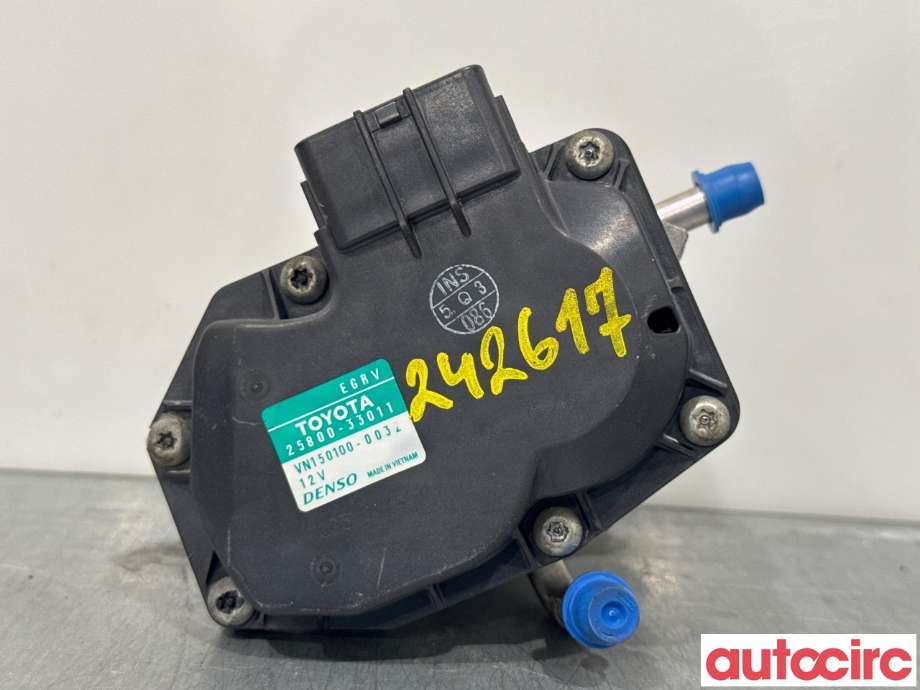 EGR-ventil til Toyota Auris 2013-2015 (Type II, Fase 1) (TOYOTA|2580033011|VN150100-0032|25800-33011)