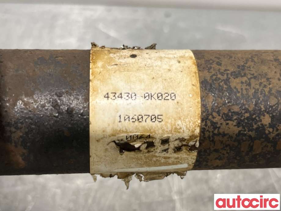 Drivaksel venstre foran til Toyota Hilux 2006-2011 (TOYOTA|434300K020||434300K022)