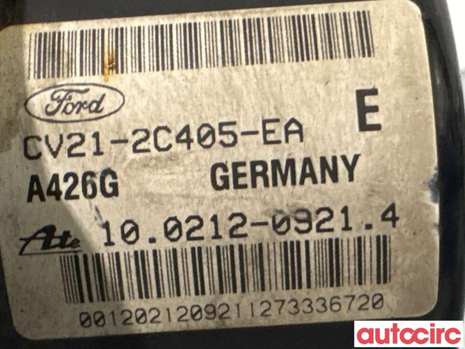 ABS sentral til Ford Fiesta 2013-2017 (Type VI, Fase 2) (FORD|1802558||CV21-2C405-EA)