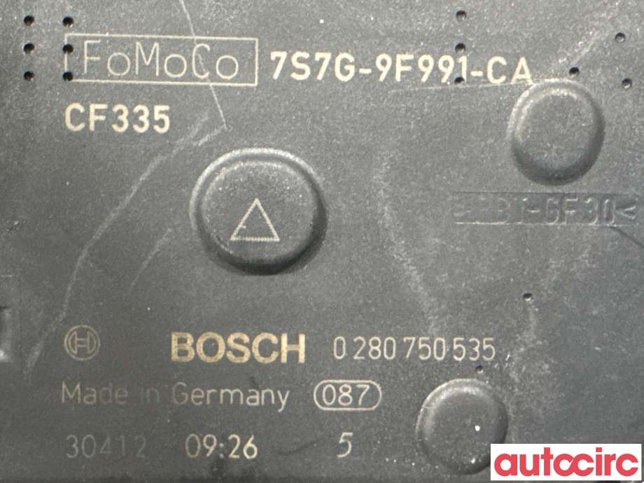 Spjeldhus til Ford Fiesta 2013-2017 (Type VI, Fase 2) (FORD|1751015|0280750535|7S7G-9F991-CA)