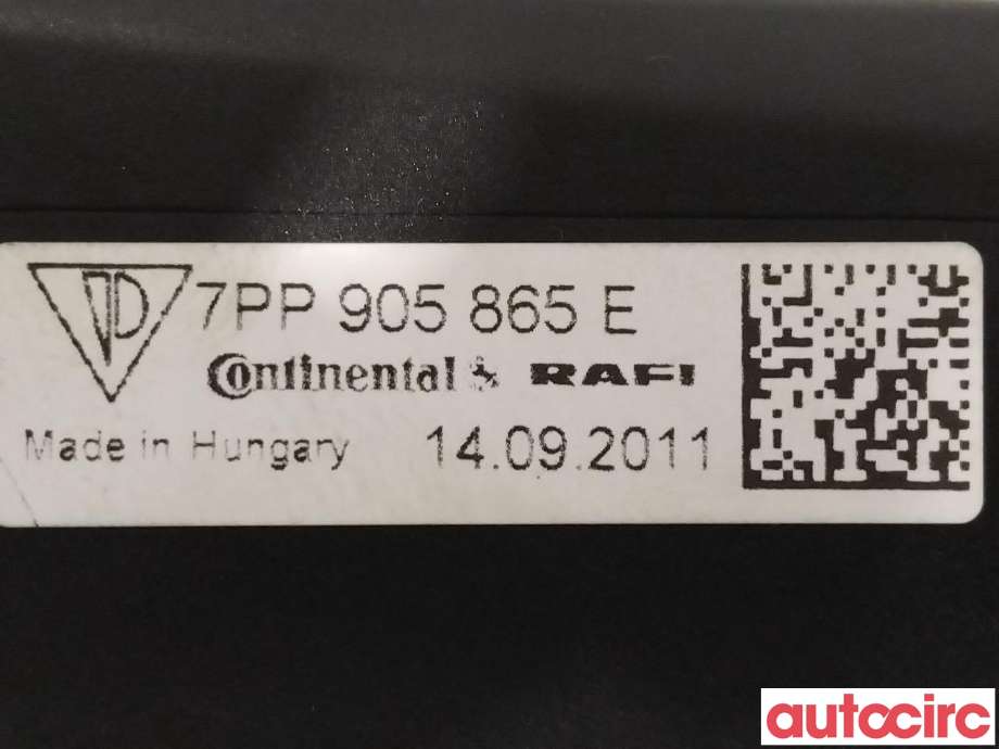 Tenningslås til Porsche Cayenne 2010-2017 (92A) (92A) (PORSCHE|7PP905865D|7PP905865E)