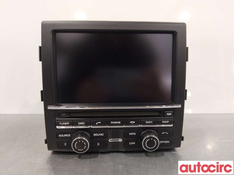 Multimedia display (MCU - Media Controller Unit) til Porsche Cayenne 2010-2017 (92A) (92A) (PORSCHE|958642970X|95864297000)