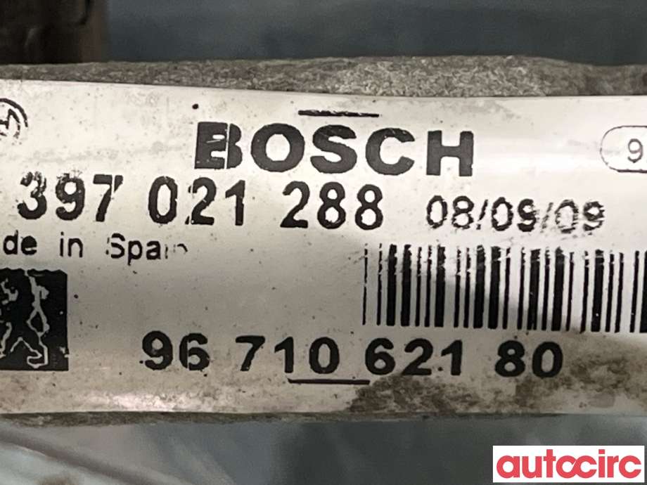 Viskermotor frontrute til Peugeot 3008 2009-2016 (Type I) (PEUGEOT|6405PZ|9671062180)