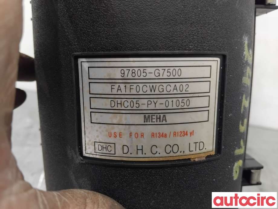 Kullfilter (boks) til Hyundai Ioniq Electric 2016-2019 (Fase 1) (HYUNDAI|97805G7500||97805-G7500)