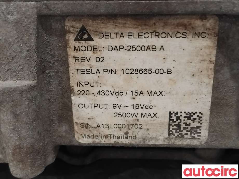 DCDC converter hybrid til Tesla Model S 2013-2016 (Fase 1)  (TESLA|1028665-00-B|DAP-2500ABA)