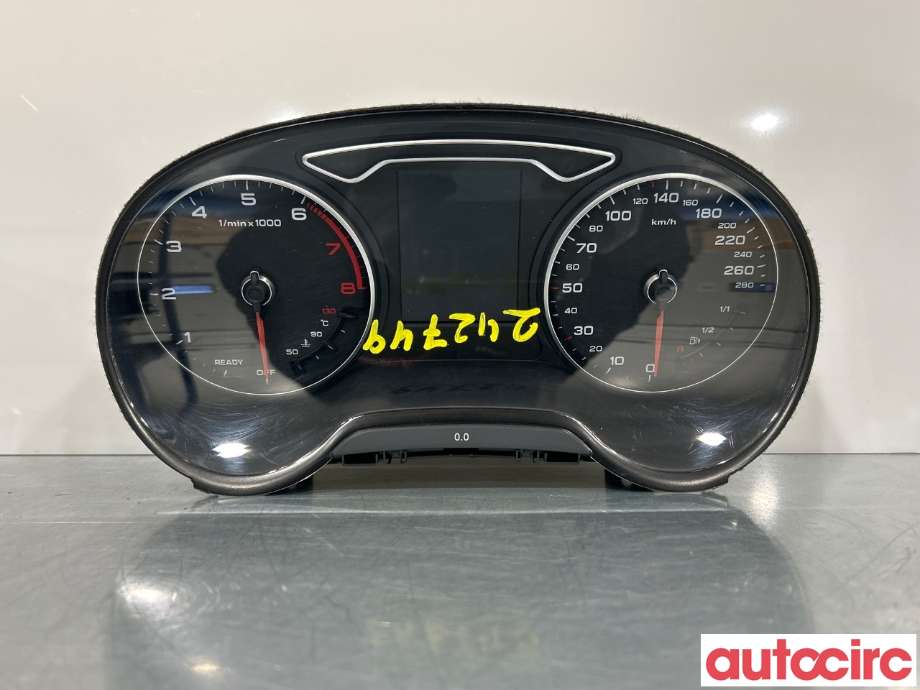 Instrumentpanel til Audi A3, 2012-2016 (Type III, Fase 1)  (AUDI|8V0920871R)