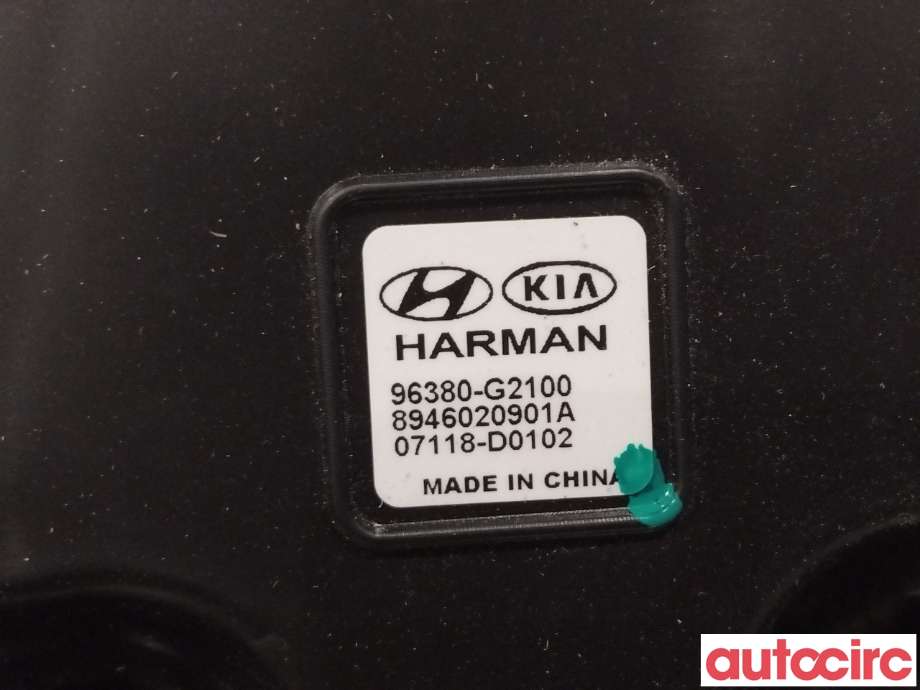 Bilstereo høyttaler til Hyundai Ioniq Electric 2016-2019 (Fase 1) (HYUNDAI|96380G2100|07118-D0102)