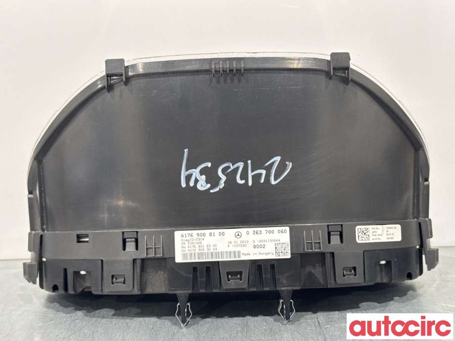 Instrumentpanel til Mercedes A-Klasse 2012-2018 (W176) (W176) (MERCEDES|A1769008100|0263700060|A1769002903)