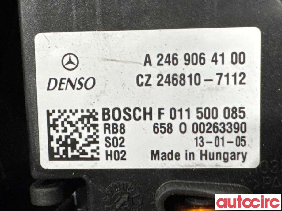 Varmeapparat motor til Mercedes A-Klasse 2012-2018 (W176) (W176) (MERCEDES|A2469064200|CZ116360-0754|A2469061601)