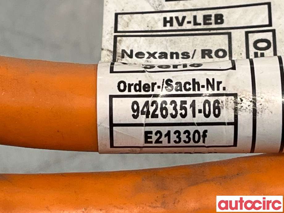 Kabel høy volt (HV) hybrid til BMW 3-Serie 2018-->> (G20) (G20) (BMW|61129426351|9426350)