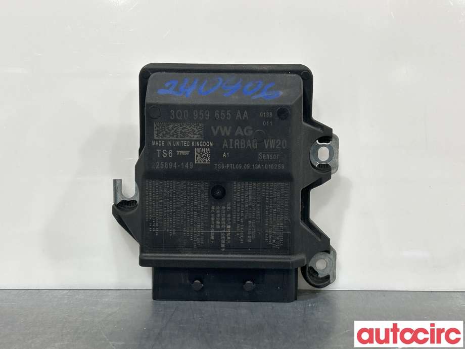Airbag elektronikk til Škoda Octavia, 2013-2016 (Type III, Fase 1) (SKODA|3Q0959655AA)