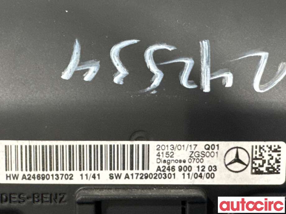 Instrument kjørecomputer til Mercedes A-Klasse 2012-2018 (W176) (W176) (MERCEDES|A2469001206|A2C32105400|A2469001203)