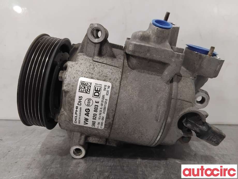 Aircondition kompressor til VW Tiguan 2011-2016 (Type I, Fase 2) (VOLKSWAGEN|5K0820803X|6CVC140|1K0820808F)