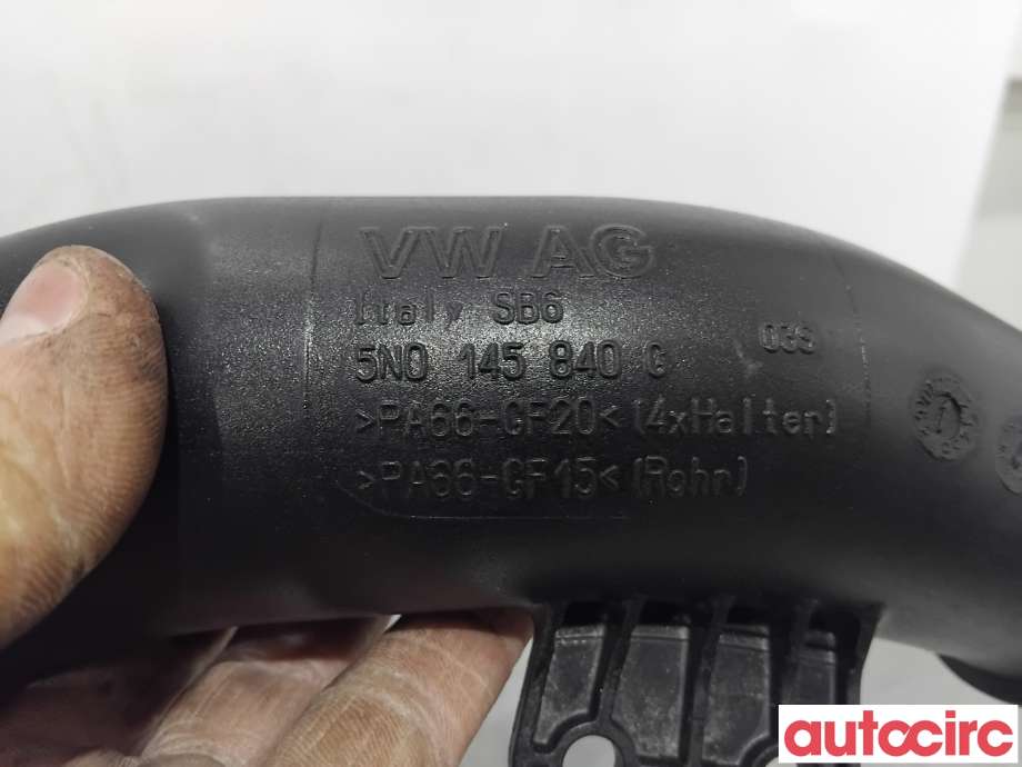 Turbo rør til VW Tiguan 2011-2016 (Type I, Fase 2) (VOLKSWAGEN|1K0145840AE||5N0145840C)