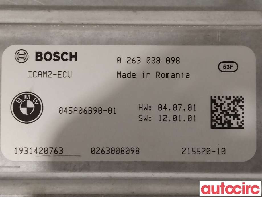 Styreenhet diverse til BMW 5-Serie 2017-->> (G30/G31) (G30/G31) (BMW|66515A4F523|5A06B90)