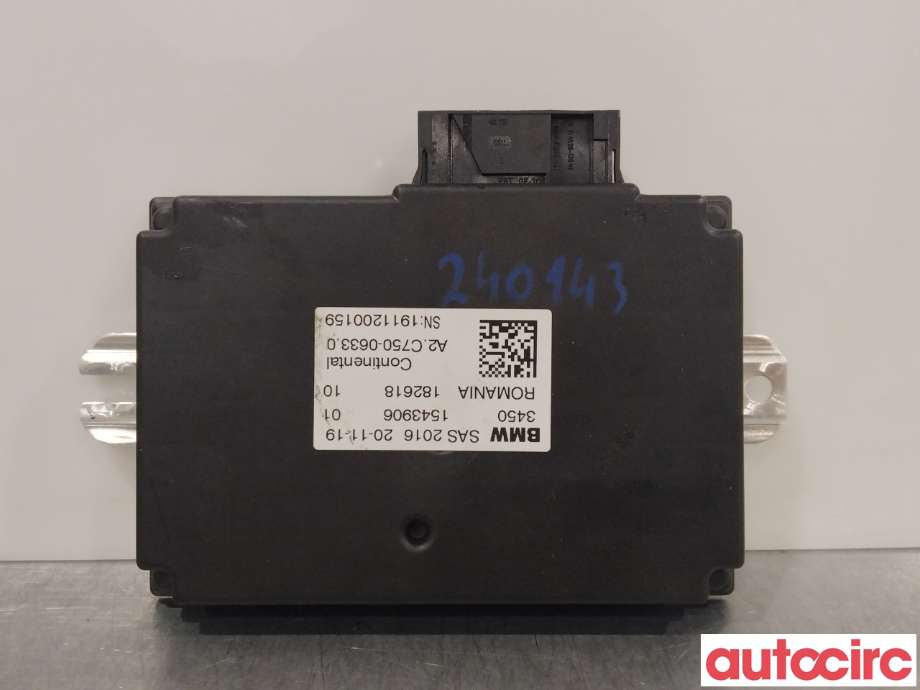 Styreenhet diverse til BMW 5-Serie, 2017-->> (G30/G31) (G30/G31) (BMW|34501543906)