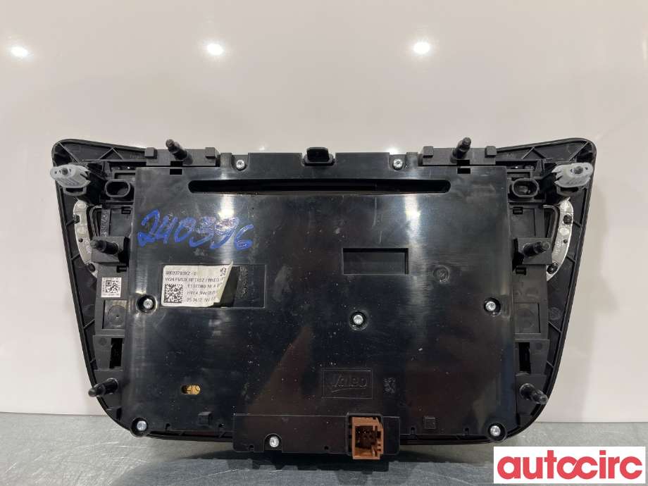Varmeapparat betjening til Peugeot 508 2011-2014 (Type I, Fase 1)  (PEUGEOT|98023793XZ)