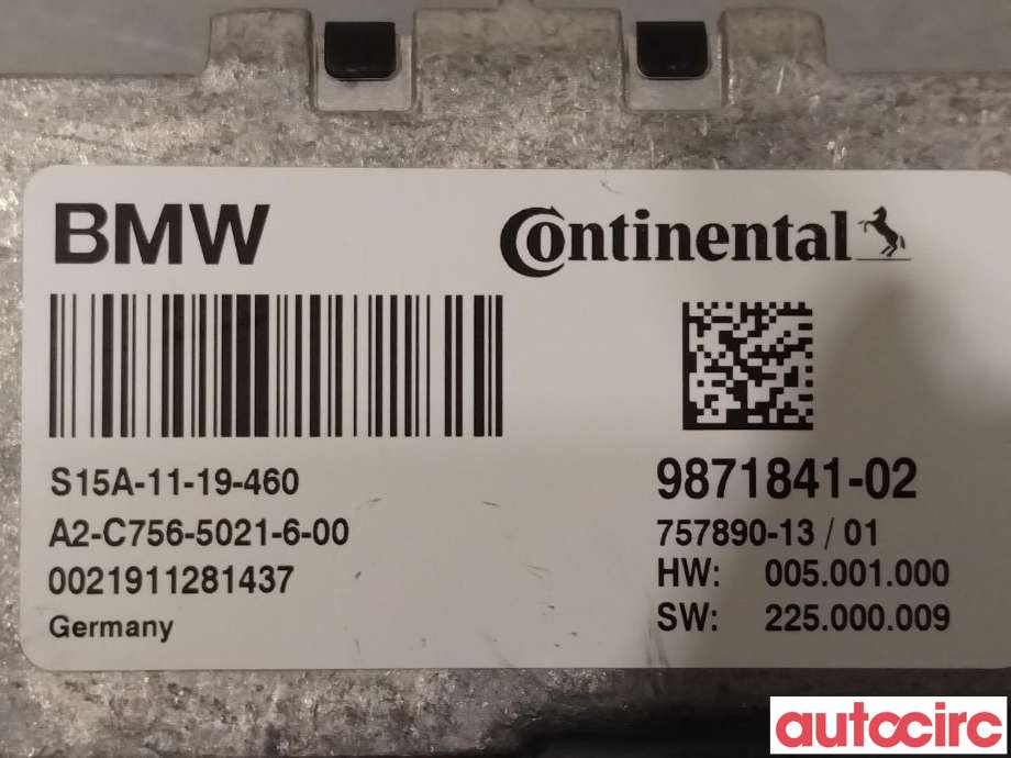 Kamera til BMW 5-Serie 2017-->> (G30/G31) (G30/G31) (BMW|66515A081A1|9871841-02)