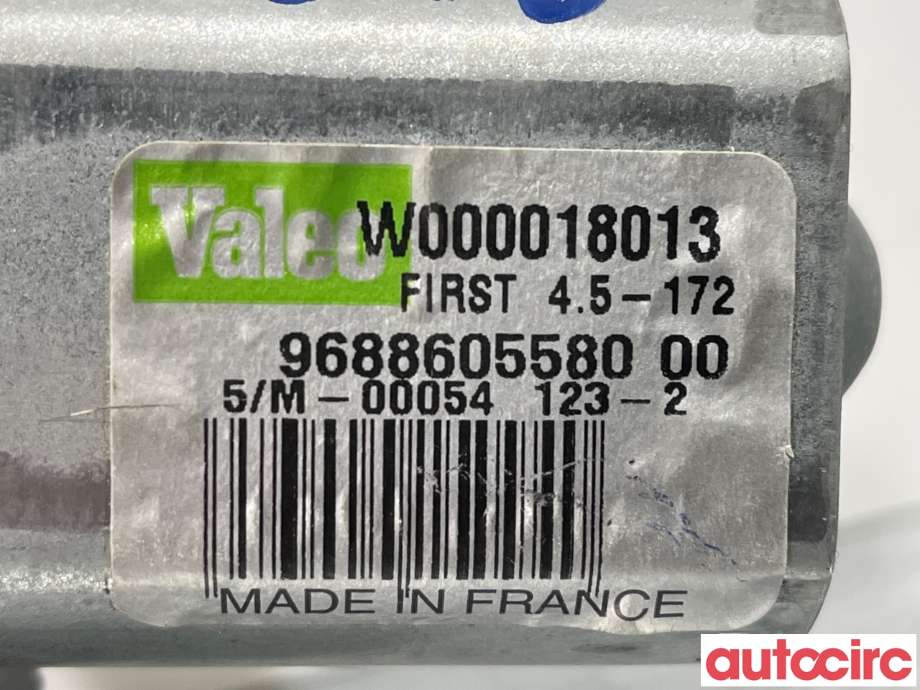 Viskermotor bakrute til Peugeot 508 2011-2014 (Type I, Fase 1) (PEUGEOT|6405RX|9688605580)
