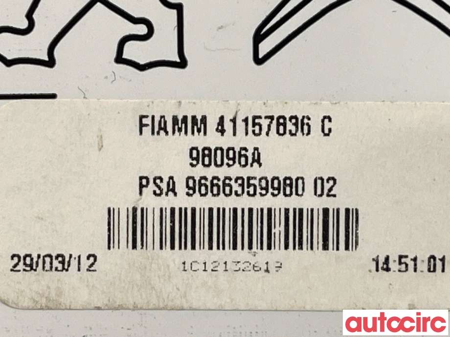 Antenne forsterker til Peugeot 508 2011-2014 (Type I, Fase 1) (PEUGEOT|6587A5)