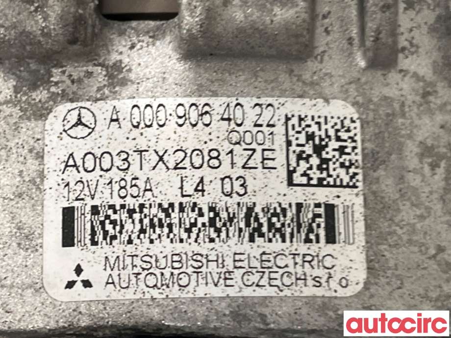 Dynamo til Mercedes Vito 2014-->> (W447) (W447) (MERCEDES|A0009064022|A003TX2081ZE)