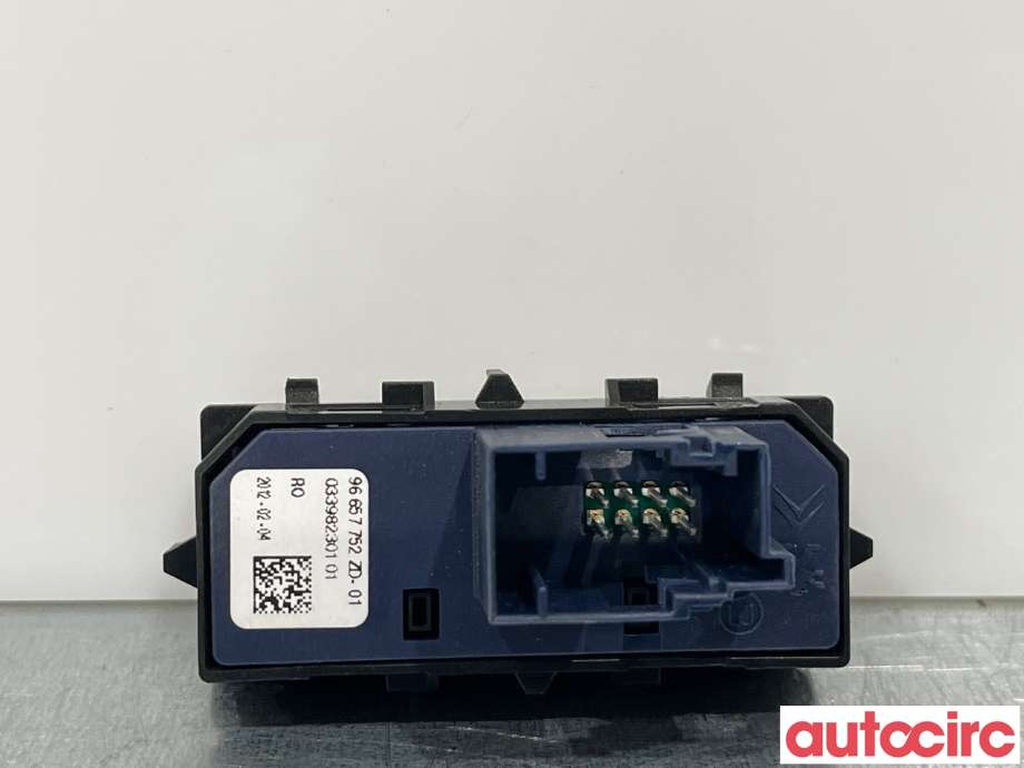 Bryter diverse til Peugeot 508 2011-2014 (Type I, Fase 1)  (PEUGEOT|6490SV|96657752ZD)