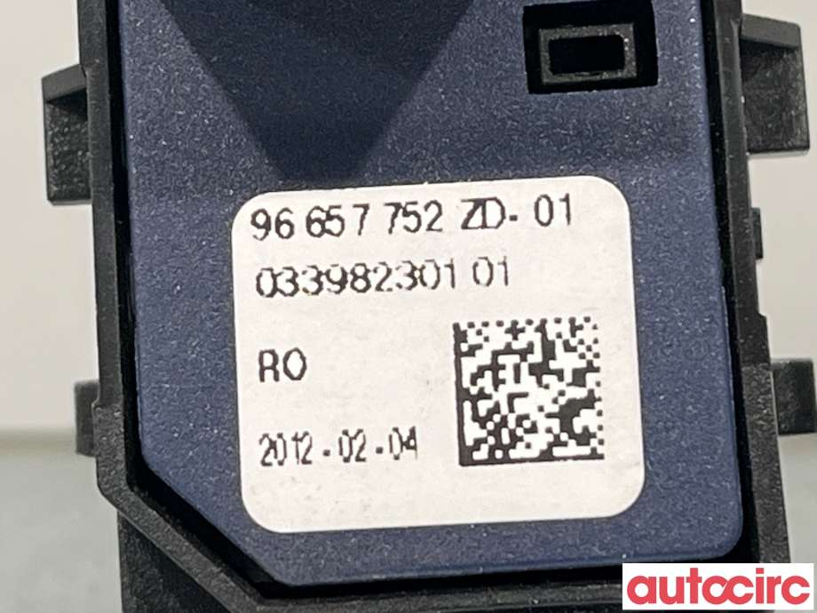 Bryter diverse til Peugeot 508 2011-2014 (Type I, Fase 1)  (PEUGEOT|6490SV|96657752ZD)