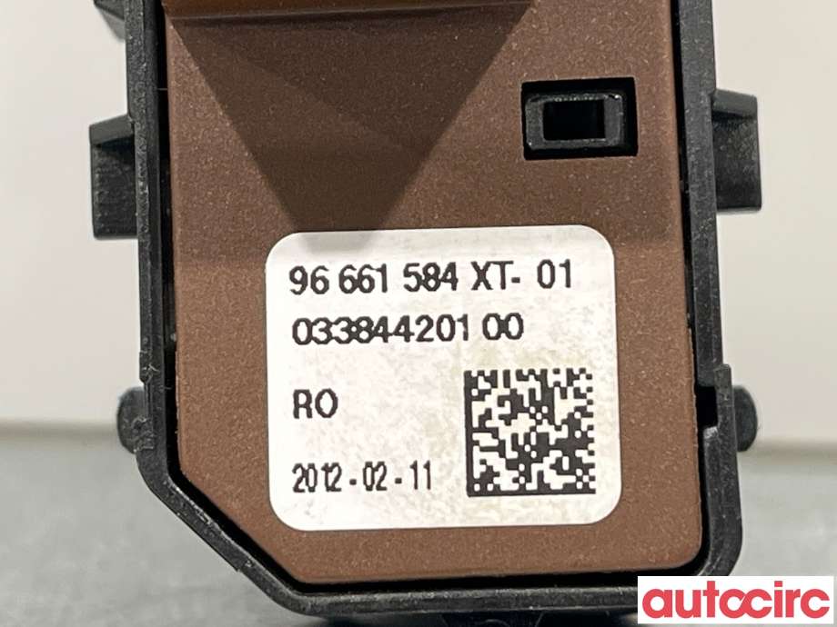Bryter diverse til Peugeot 508 2011-2014 (Type I, Fase 1) (PEUGEOT|6490TE|96661584XT)