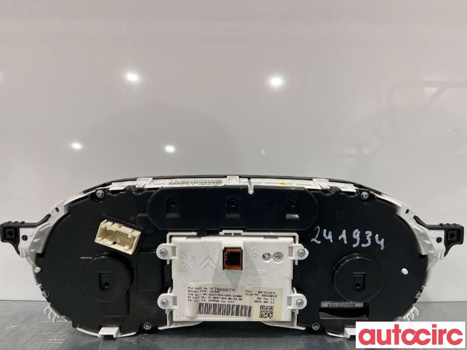 Instrumentpanel til Peugeot 508 2011-2014 (Type I, Fase 1)  (PEUGEOT|6103SW|9800420680)